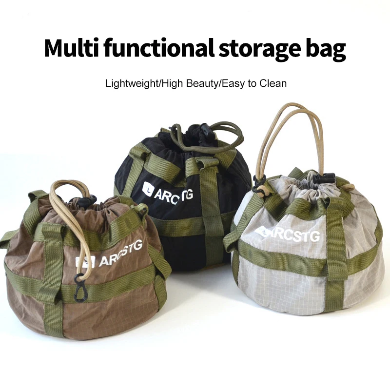 

Outdoor Multifunctional Camping Organizer Bag Storage bag backpack hiking car camping harness bag drawstring bag