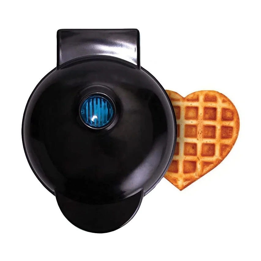 Mini Household Electric Waffle Maker Convenient Grain Processing Machinery for Waffle Making