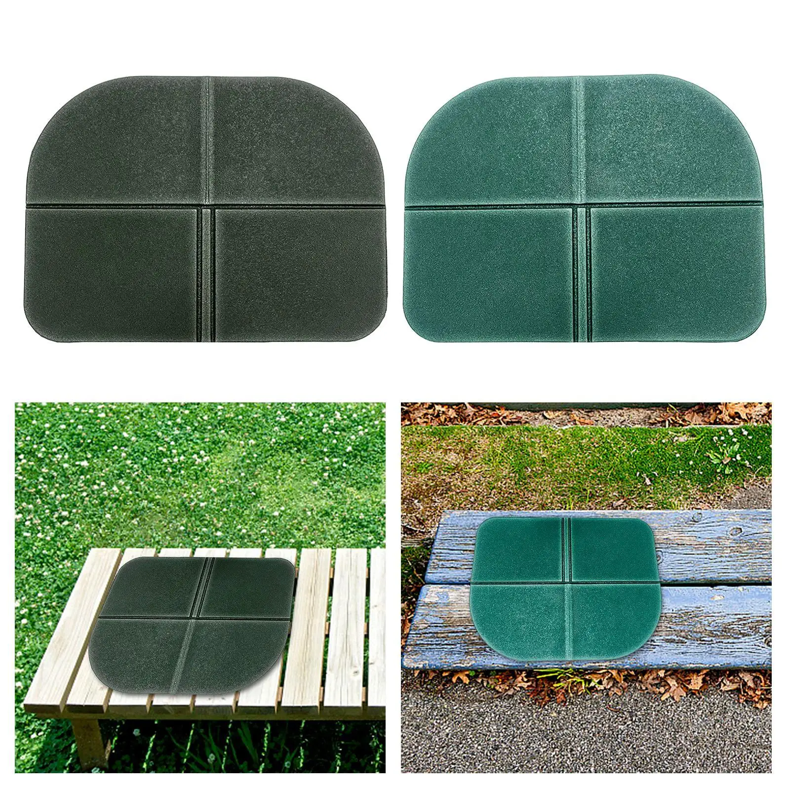 

Foam Seat Pad Camping Seat Cushion Kneeling Pad Multipurpose Ultralight Folding Sit Mat for Travel Backpacking Fishing Garden