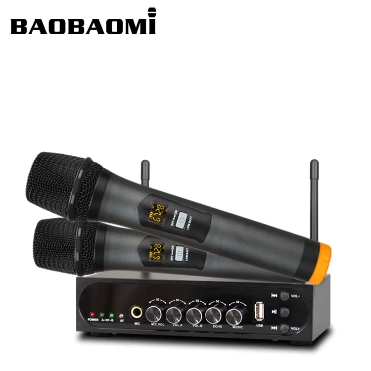 New Design With Karaoke Wireless Handheld Microphone