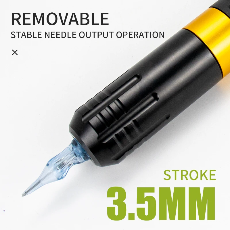 Wireless Tattoo Pen Machine 3.5mm Stroke Multi-function pen Tattoo Machine