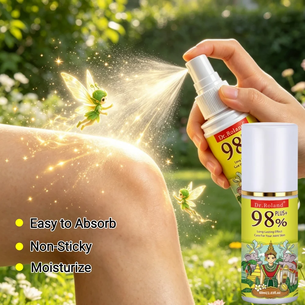 98% Glucosamine Joint Oil Spray Chamomile Calendula Shea Butter Non-Greasy 72H Moisturizing Relieve Tired Back Joint Discomfort
