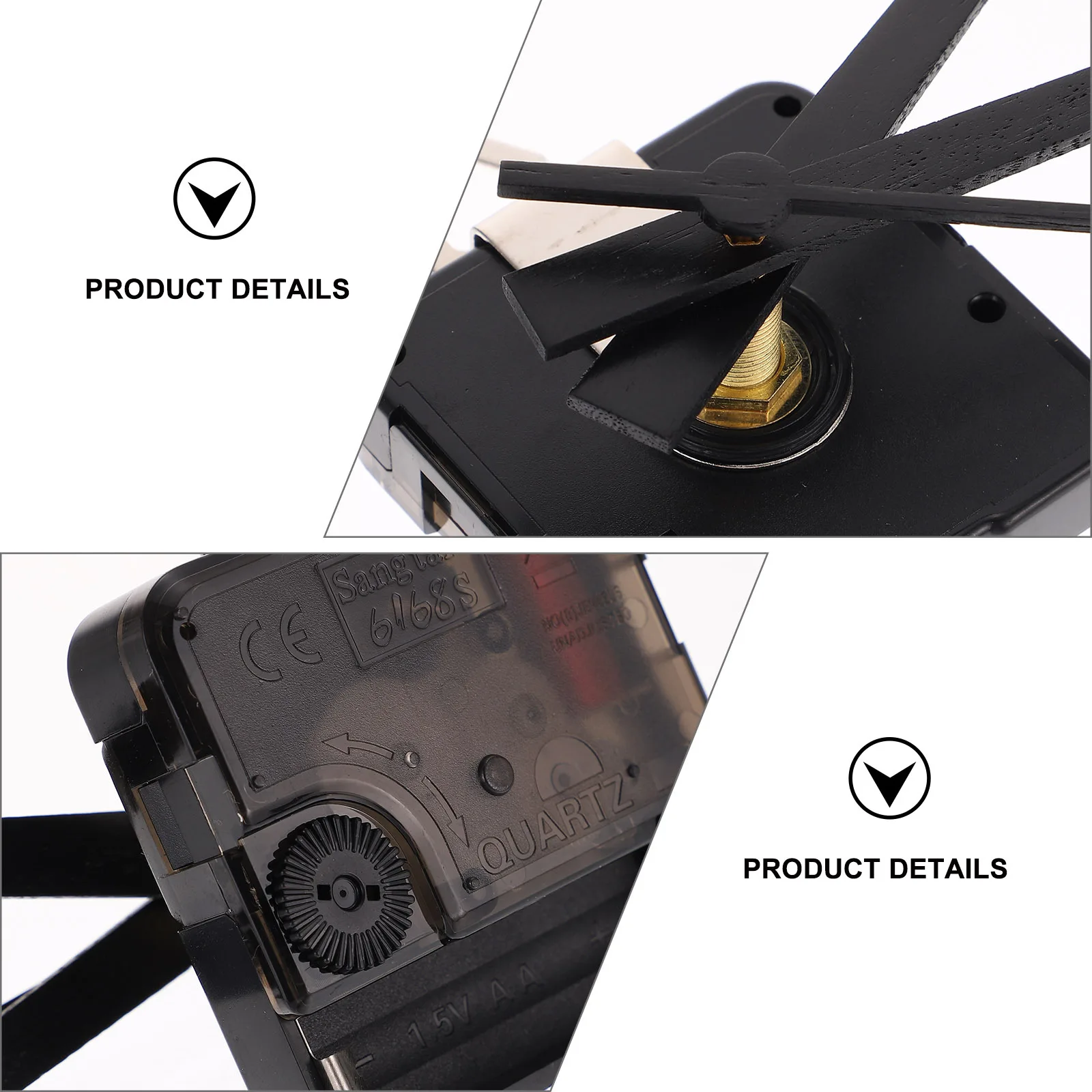 

1Set Wall Clock Movement Set Simple Style Operated DIY Clock Kit Replacement Mechanism Hands Motor Durable