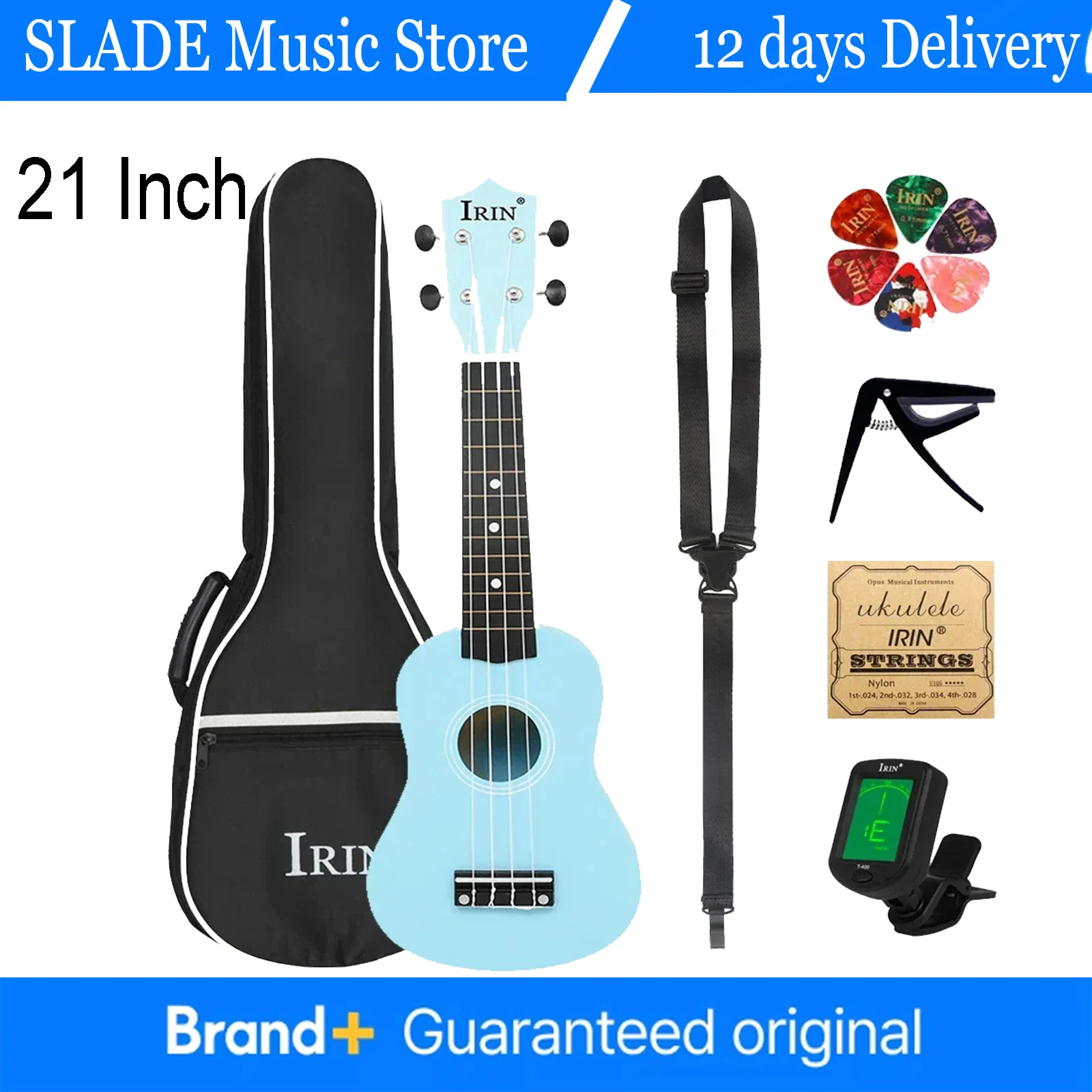 Irin 21Inch Ukulele…