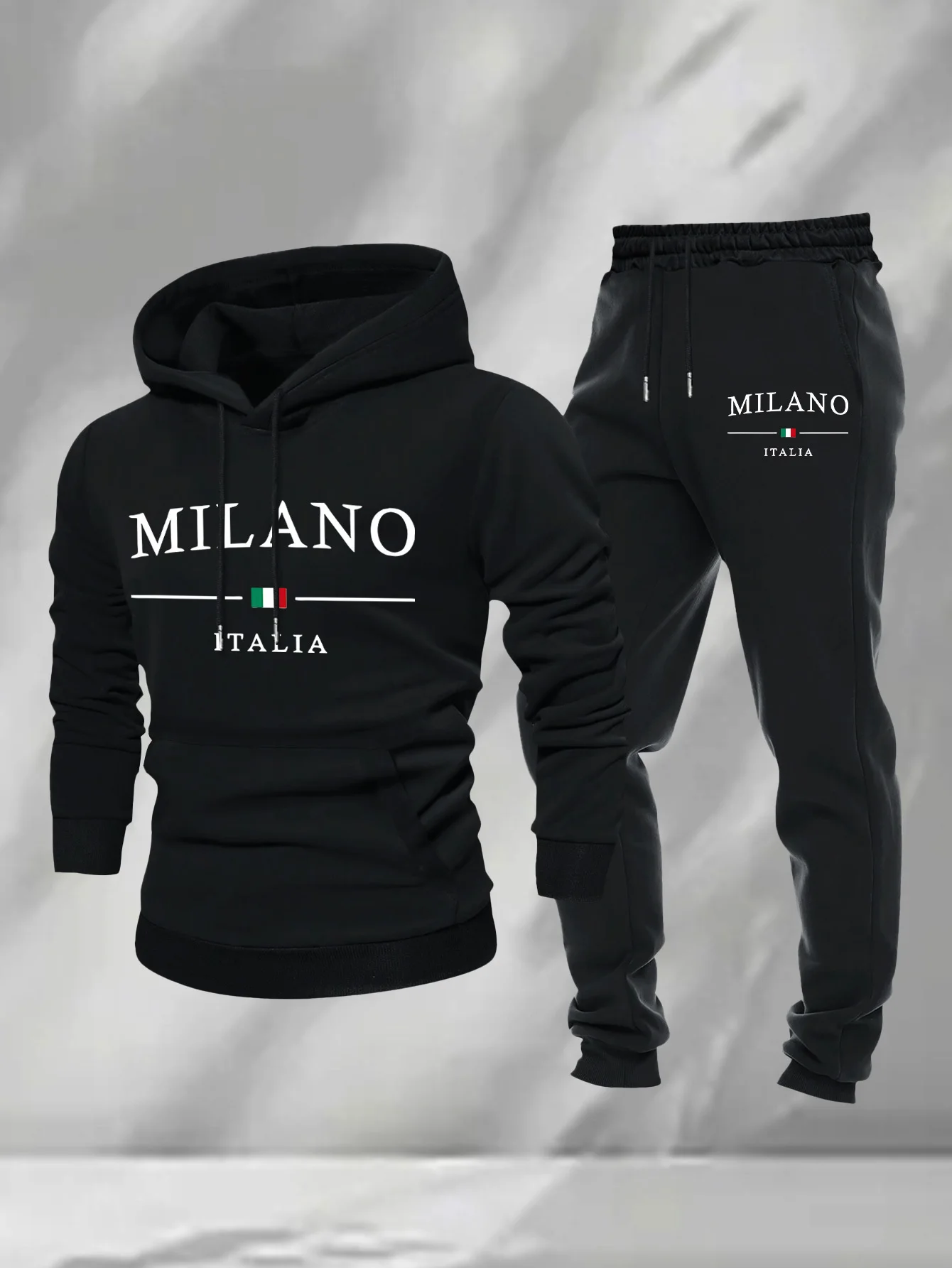 

The 2025 Spring and Autumn Bestseller Men's hoodie set is skin-friendly soft casual and fashionable with letter prints