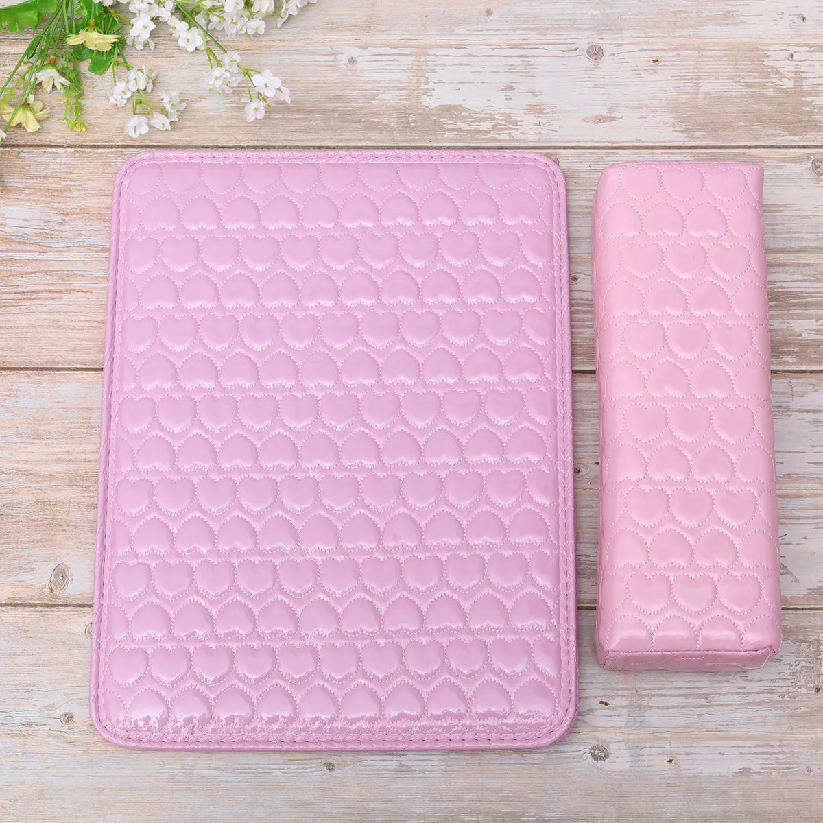 1Set Professional Hand Cushion for Manicure Wrist Relief Soft PU Nail Table Arm Rest Pillow Salon Decor Friendly Comfort