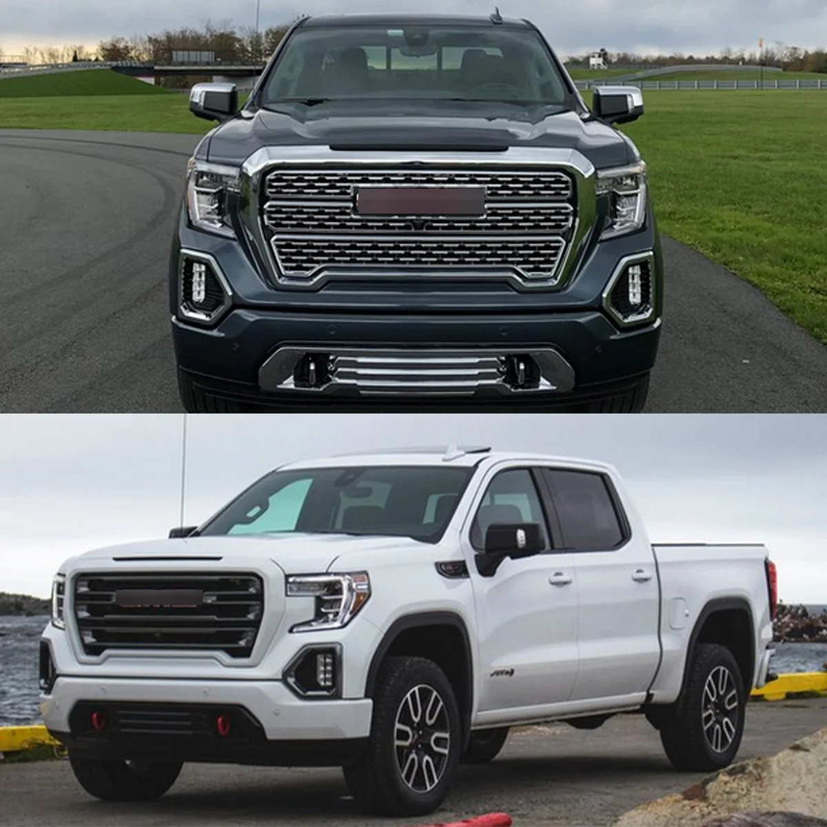 

Replace for 84641101 Air Shutter for GMC Sierra 1500 Limited Truck 2019-2022 Front Bumper Grille Active Inlet Grill Assembly