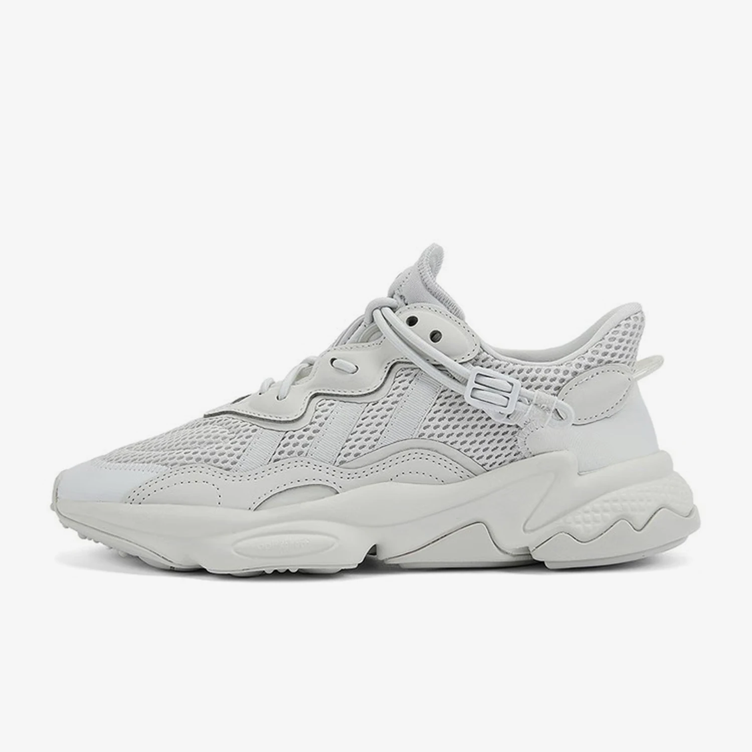 Adidas Authentic Three-Leaf Clover Big Kids' Low-Top Mesh Dad Shoes JR5933