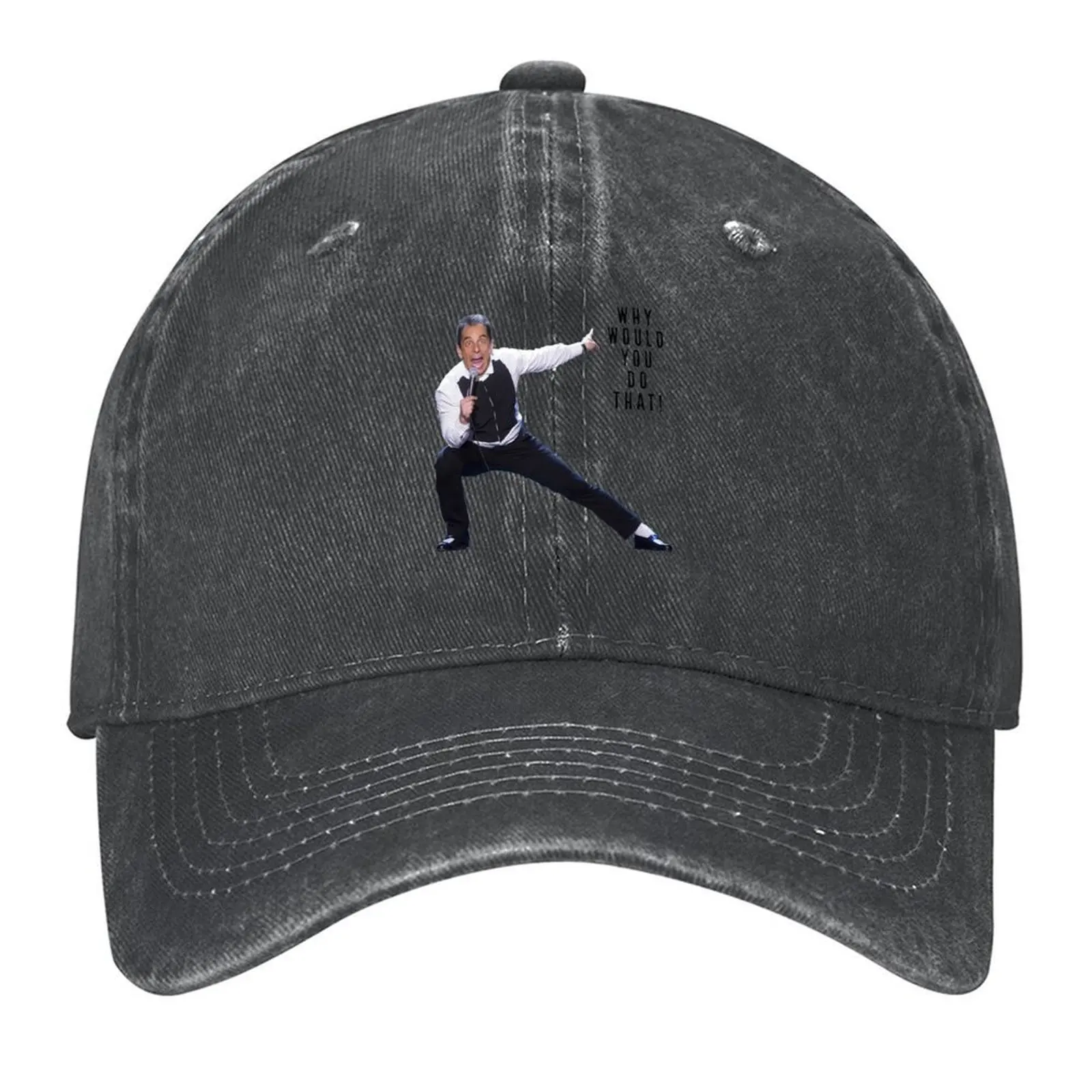 

Sebastian Maniscalco - Why Would You Do That! Baseball Cap Sunscreen hiking hat hard hat Hat Man For The Sun Luxury Woman Men's