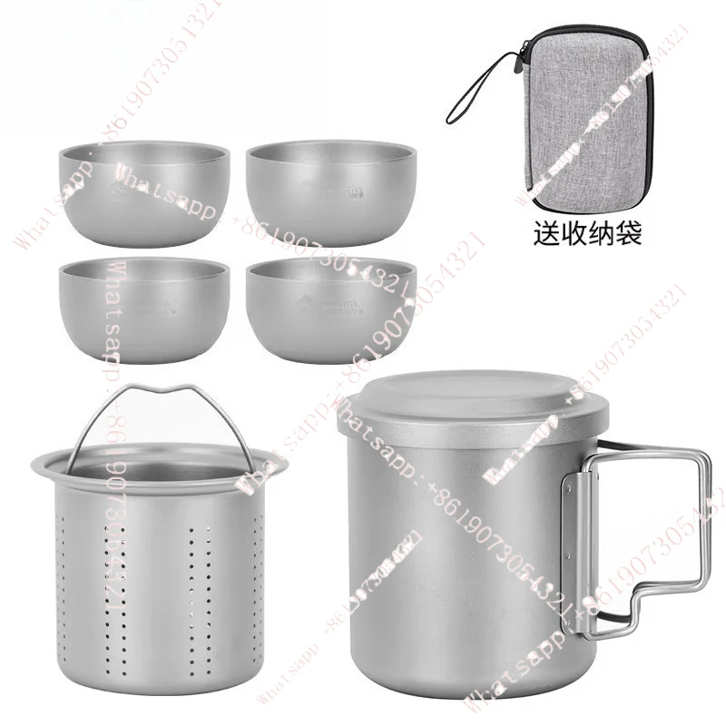 

Tea maker Outdoor portable folding tea maker with filter Home business trip