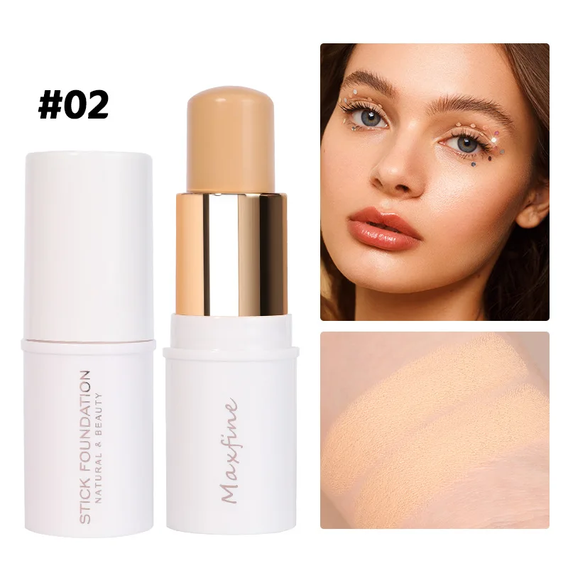 New 6 Color Foundation Stick Natural Lasting Waterproof Fashion Multi-functional Concealer Foundation Make-up for All Skin Types