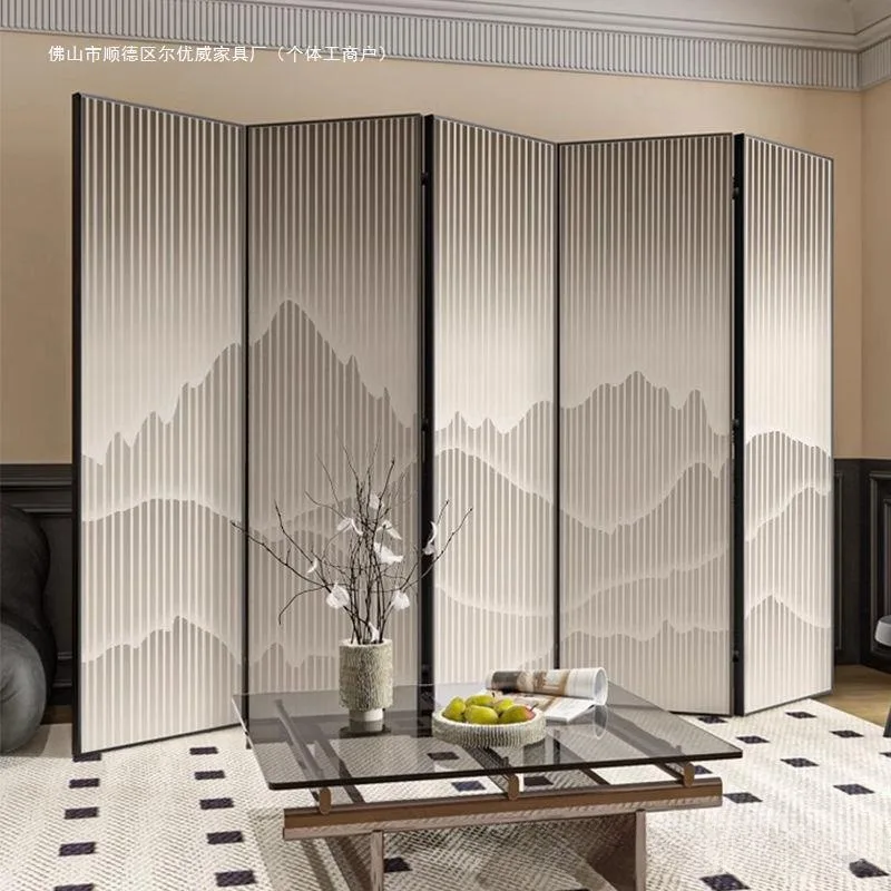 Dostosowane. Strona główna Salon Blokowanie ściany działowej Salon Sypialnia Ekran Nowoczesna komora hotelowa Biuro Składany ruchomy ekran