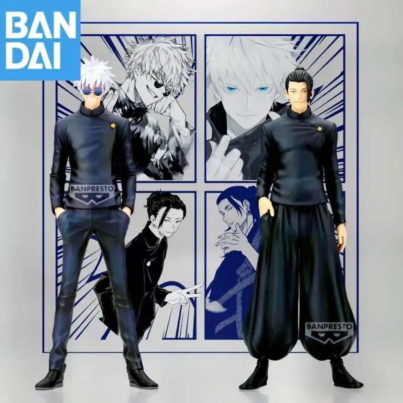 

Original Bandai Banpresto Jujutsu Kaisen King of Artist THE Satoru Gojo Satoru Geto Suguru KOA PVC Anime Action Figure Model Toy