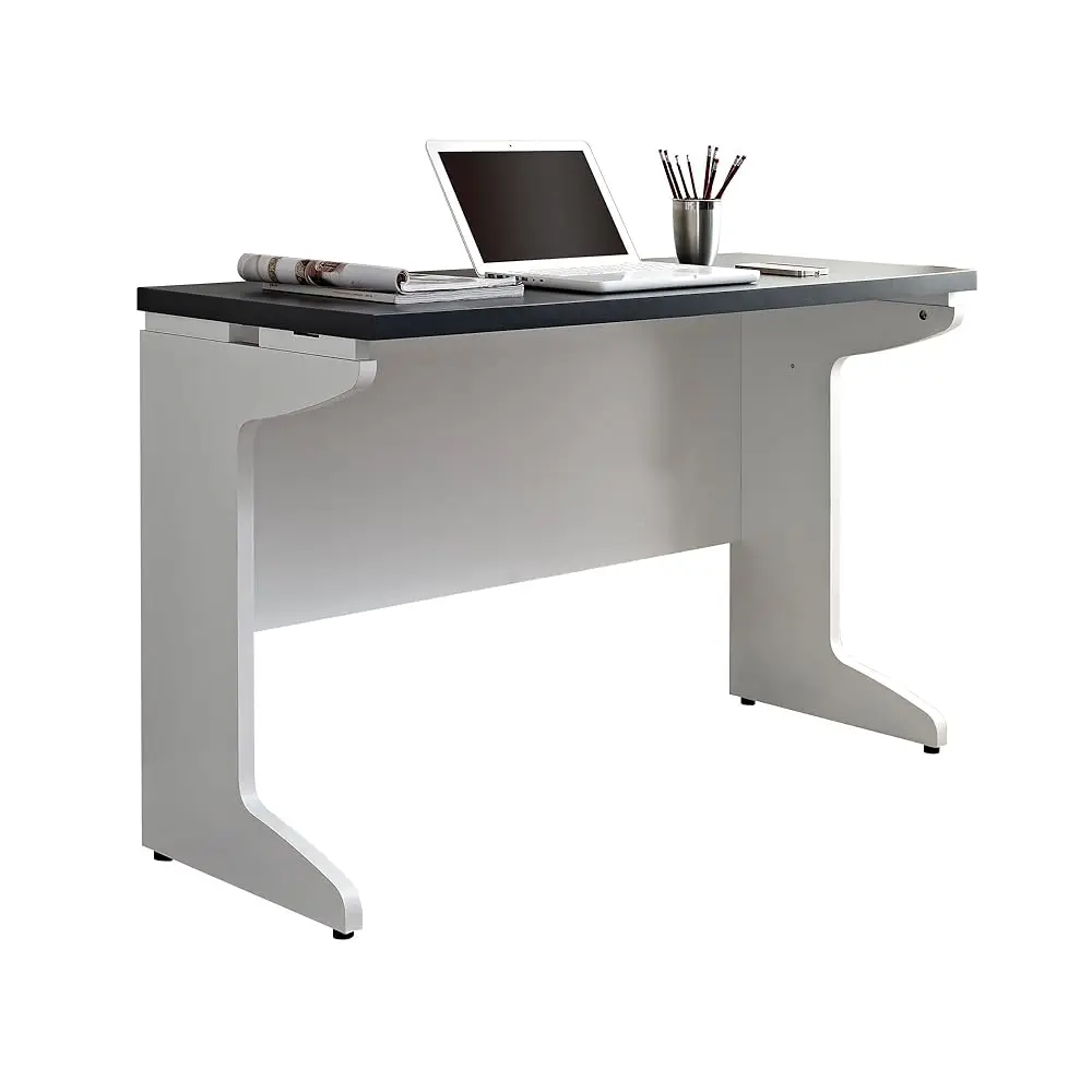 Escritorio de puente de persecución, blanco