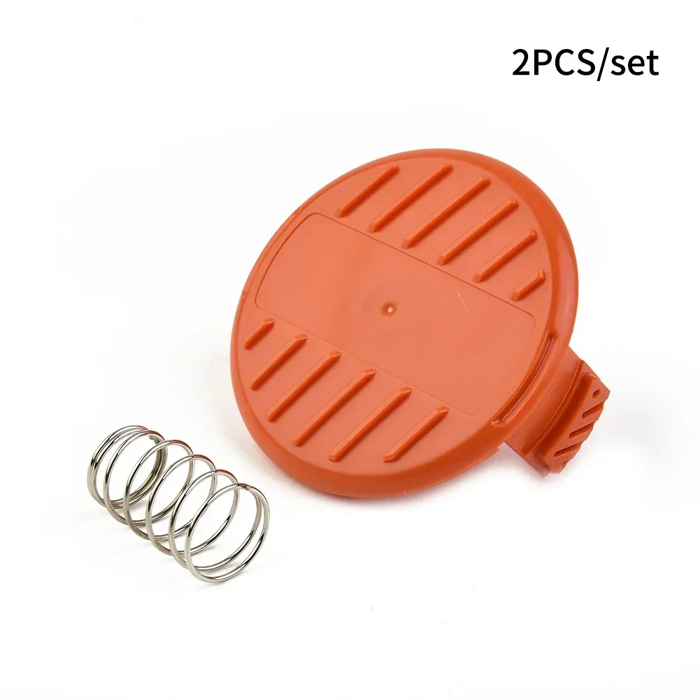 Kits Spool C-aps STC1820D Solid ABS Spool Cover For BLACK DECKER STC1815 For Grass Trimmer GL4525 ST4525 ST5528 Part