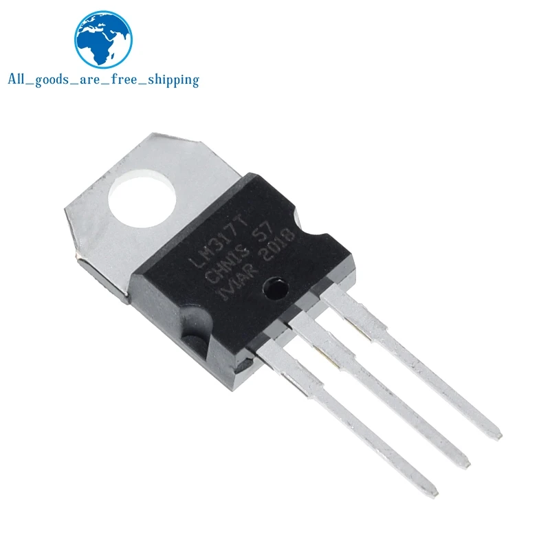 TZT 10PCS LM317 LM317T Voltage Regulation Module 1.2V to 37V 1.5A image 4