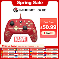 Gamesir G7 HE New Upgrade G7 SE Wired XBOX One X Series S Controller PC Steam Gamepad Iron Man Limited Edition Hall effect Joyst