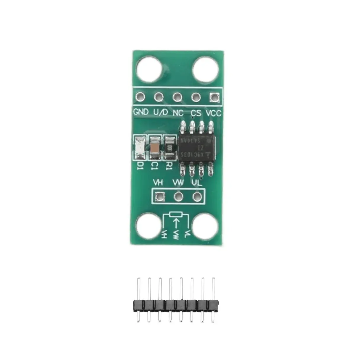2026 Trend X9C103S Digital Potentiometer Module 100K 100Th Order Digital Potentiometer Circuit