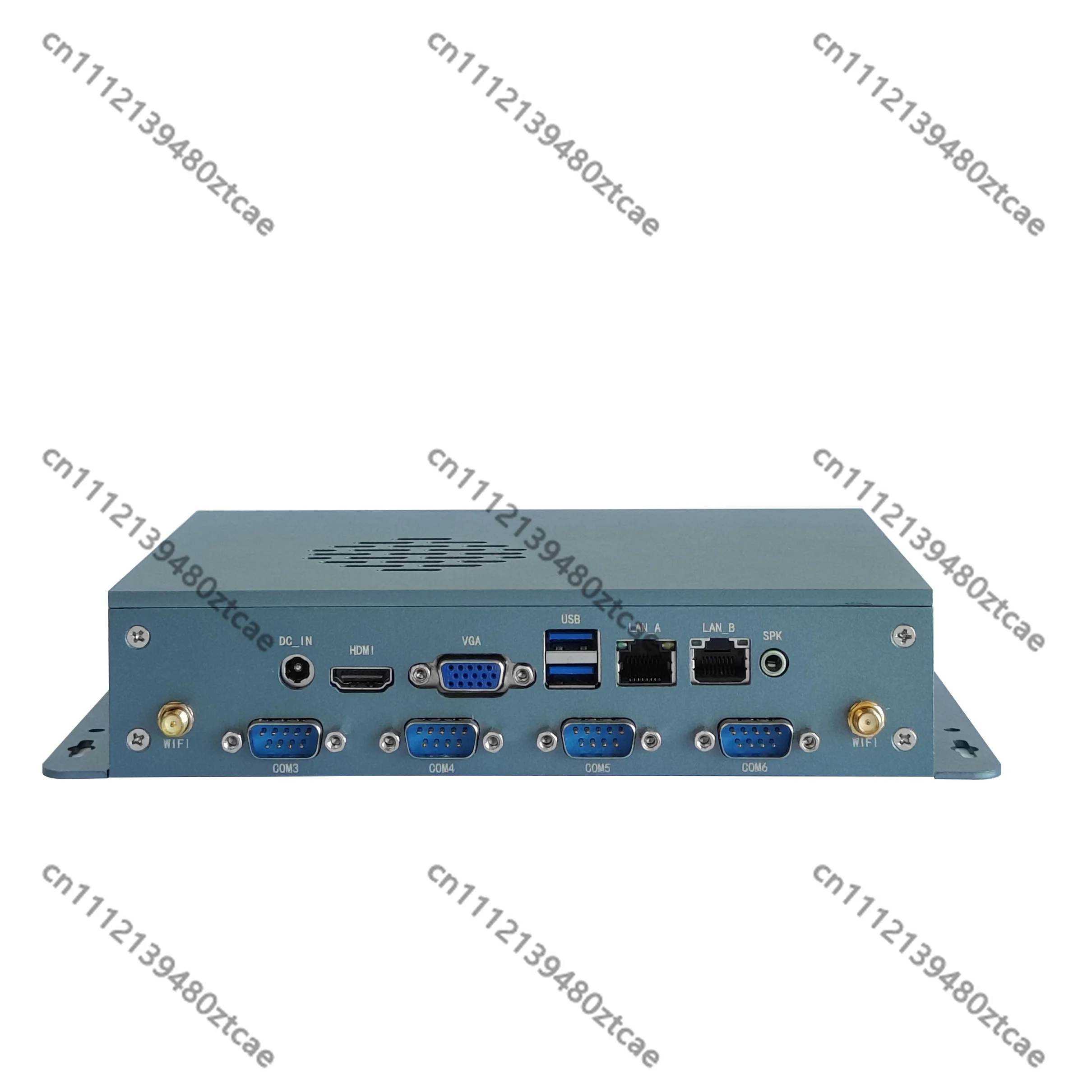 2026 Fan Cooling Industrial PC 8/10th Gen Core I3 I5 I7 6*RS232 COM Ports Embedded Control Computer