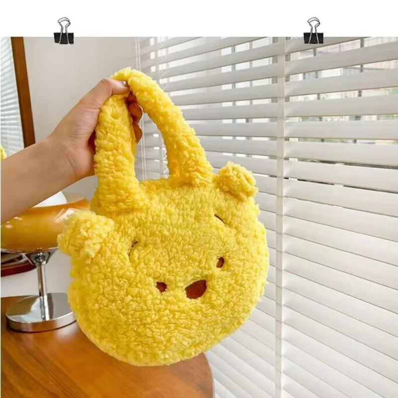 

Плюшевая сумка Disney Winnie, кавайная аниме Lotso Alien, плюшевая сумка, милый медведь, мягкая кукла, сумка, рождественский подарок для девочек, игрушка