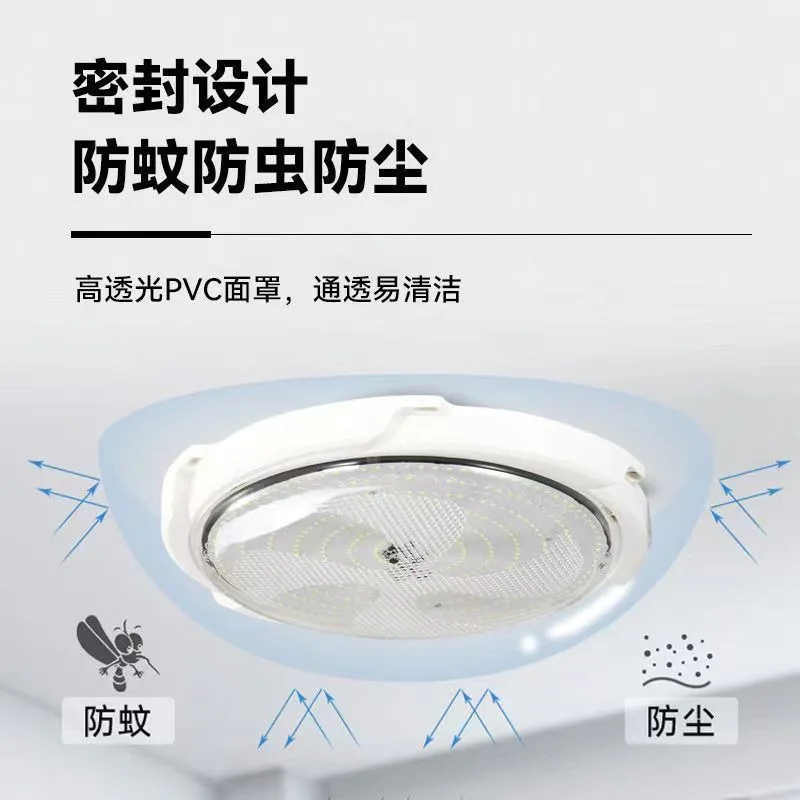 Solar Lights Indoor Home Top Ceiling House Outdoor Garden Pendant Light Panel Lamp Fixture For Corridor Garden Living Room view 4