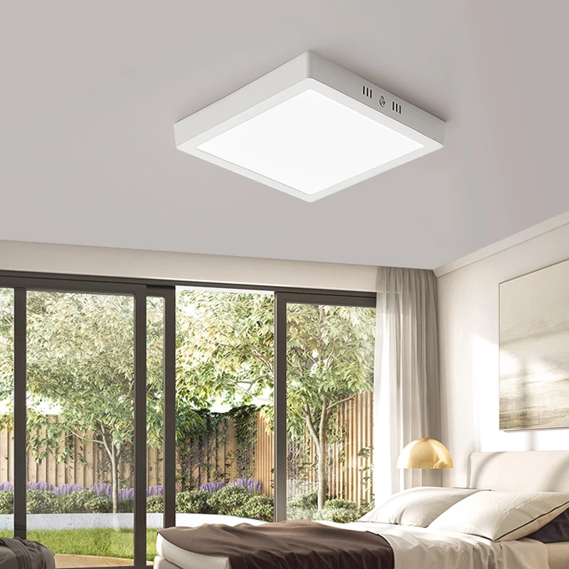 Modern Led Ceiling Lamps 15/20/30W Ceiling Panel Fixtures AC 110V-220V For Room Living Bedroom Kitchen Home Decor Panel Lights