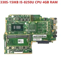 Para LENOVO IdeaPad 330S-15IKB placa base para ordenador portátil 5B20S71224 5B20R07295 5B20S71219 con CPU SR3LA I5-8250U 4GB RAM 100% funcionando