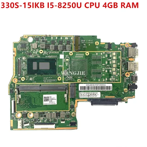 Para LENOVO IdeaPad 330S-15IKB placa base para ordenador portátil 5B20S71224 5B20R07295 5B20S71219 con CPU SR3LA I5-8250U 4GB RAM 100% funcionando