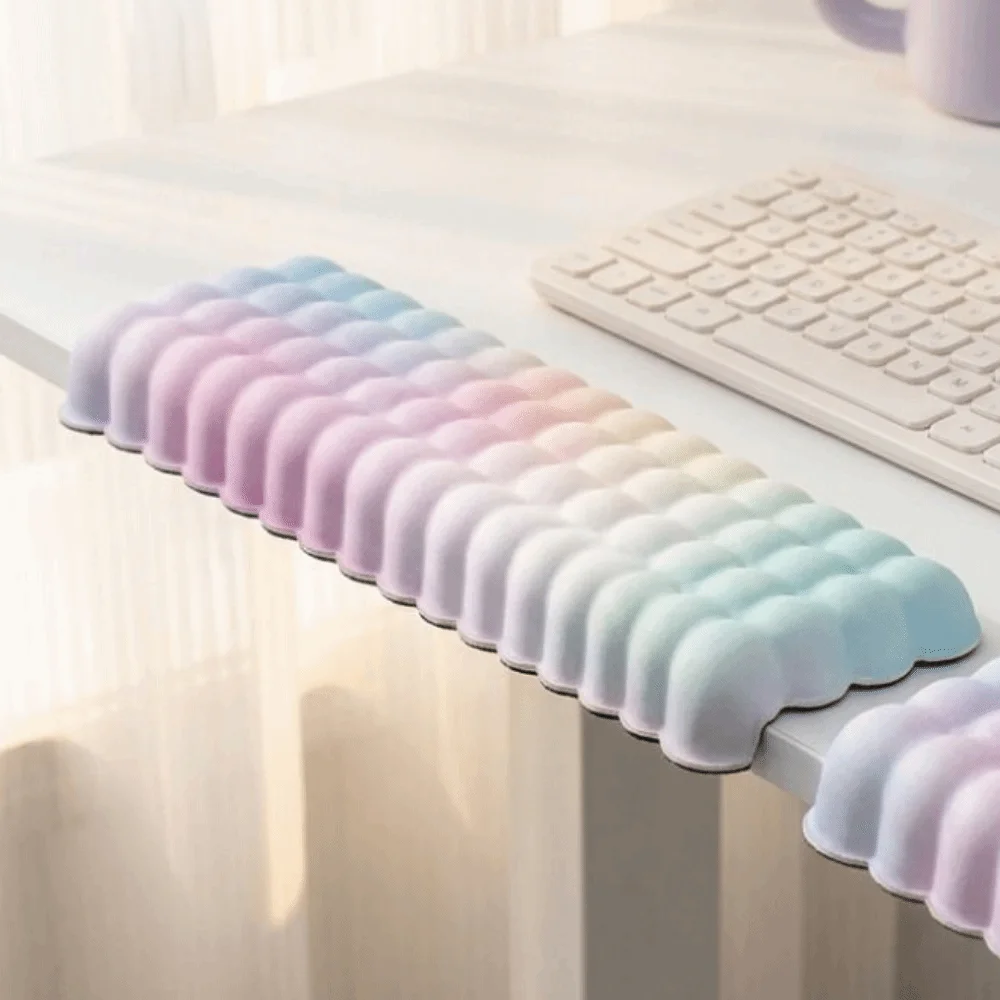 L-Shaped Keyboard Wrist Rest Non-Slip Slow Rebound Elbow Support Cushion Durable Comfortable Elbow Support Padding Laptop