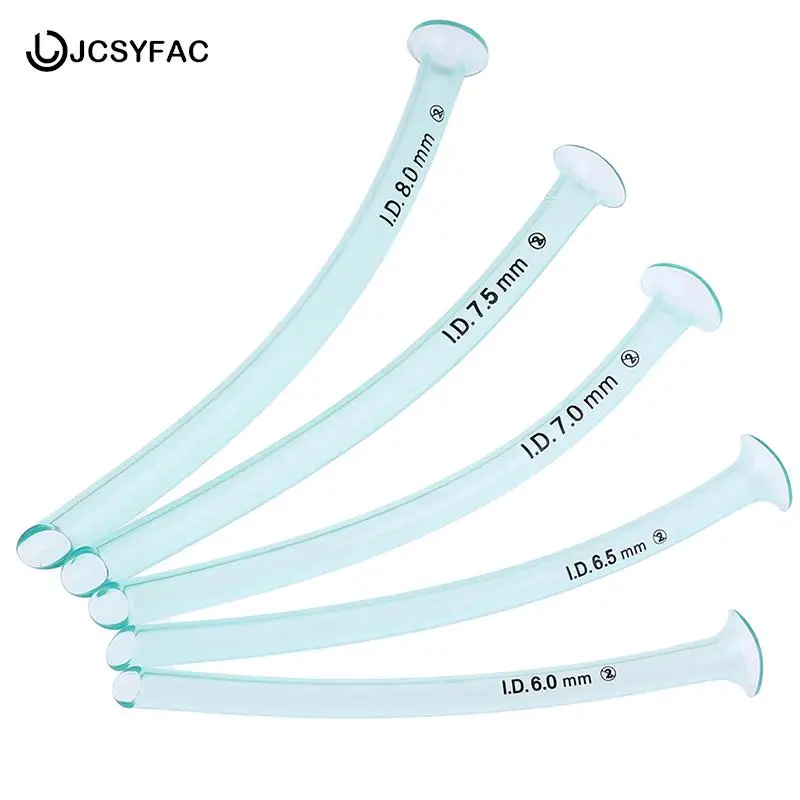 

1PCS 6/6.5/7/7.5/8.0mm Disposable Nasopharyngeal Airway Nasal Pharyngeal Duct Health Care Tool Help Sleeplessness Easy Sleep