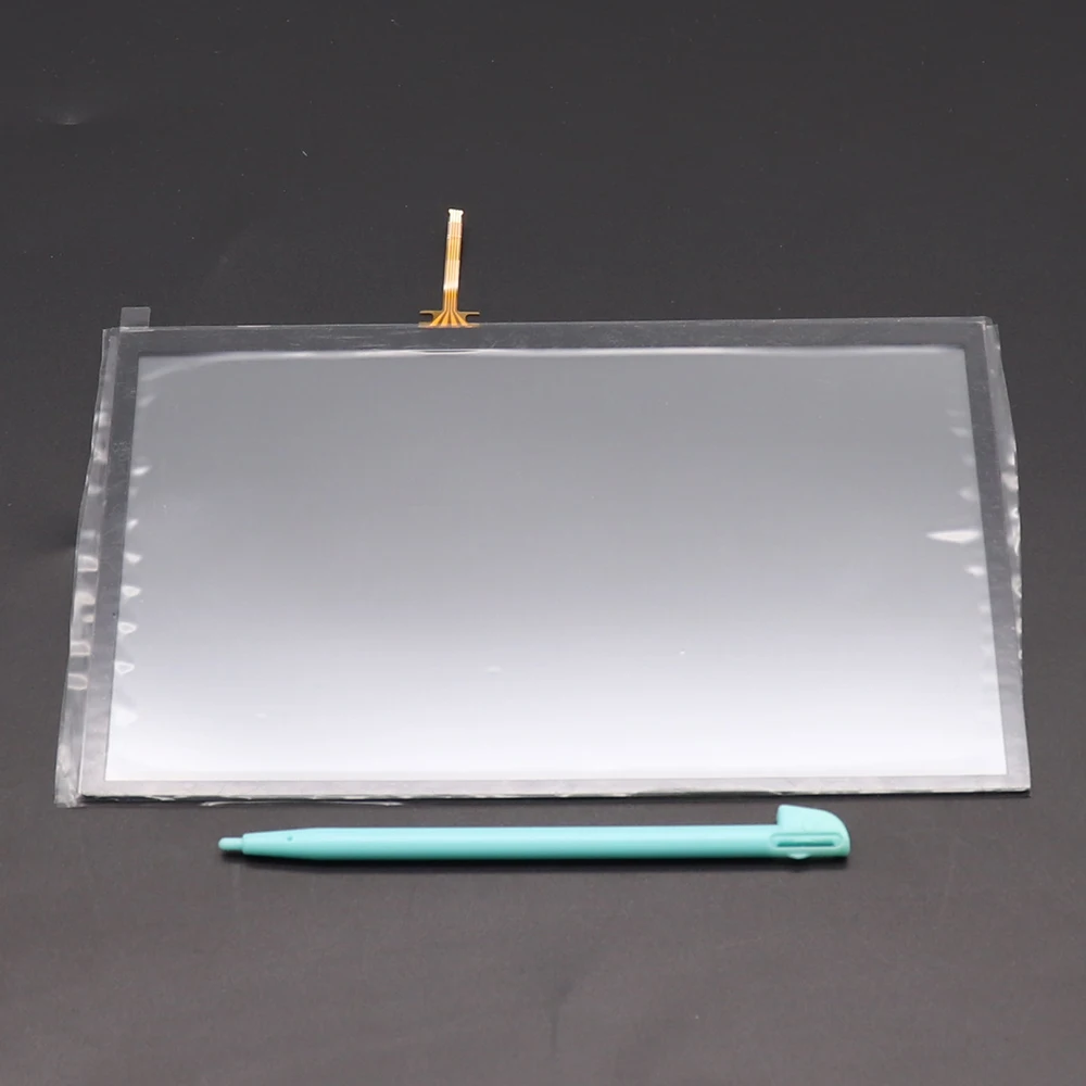 استبدال غمبد محول الأرقام شاشة تعمل باللمس ل نينتندو وي يو وي يو إصلاح أجزاء اللمس وقلم ستايلس