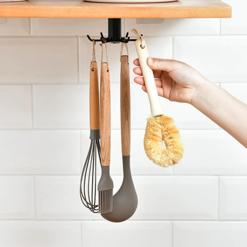 

Кухонные крючки Вращающаяся полка для хранения без перфорации Настенные кухонные принадлежности Gods Многофункциональные полки