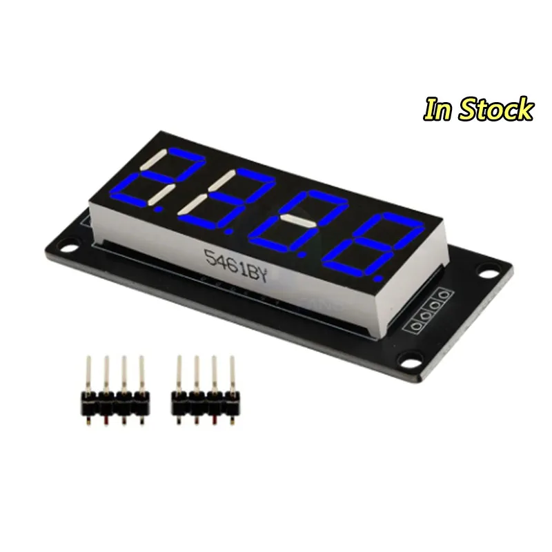 0.56 inch TM1637 LED Display Module 4 Digit LED Indicator for Arduino DIY Red Green Blue Yellow White