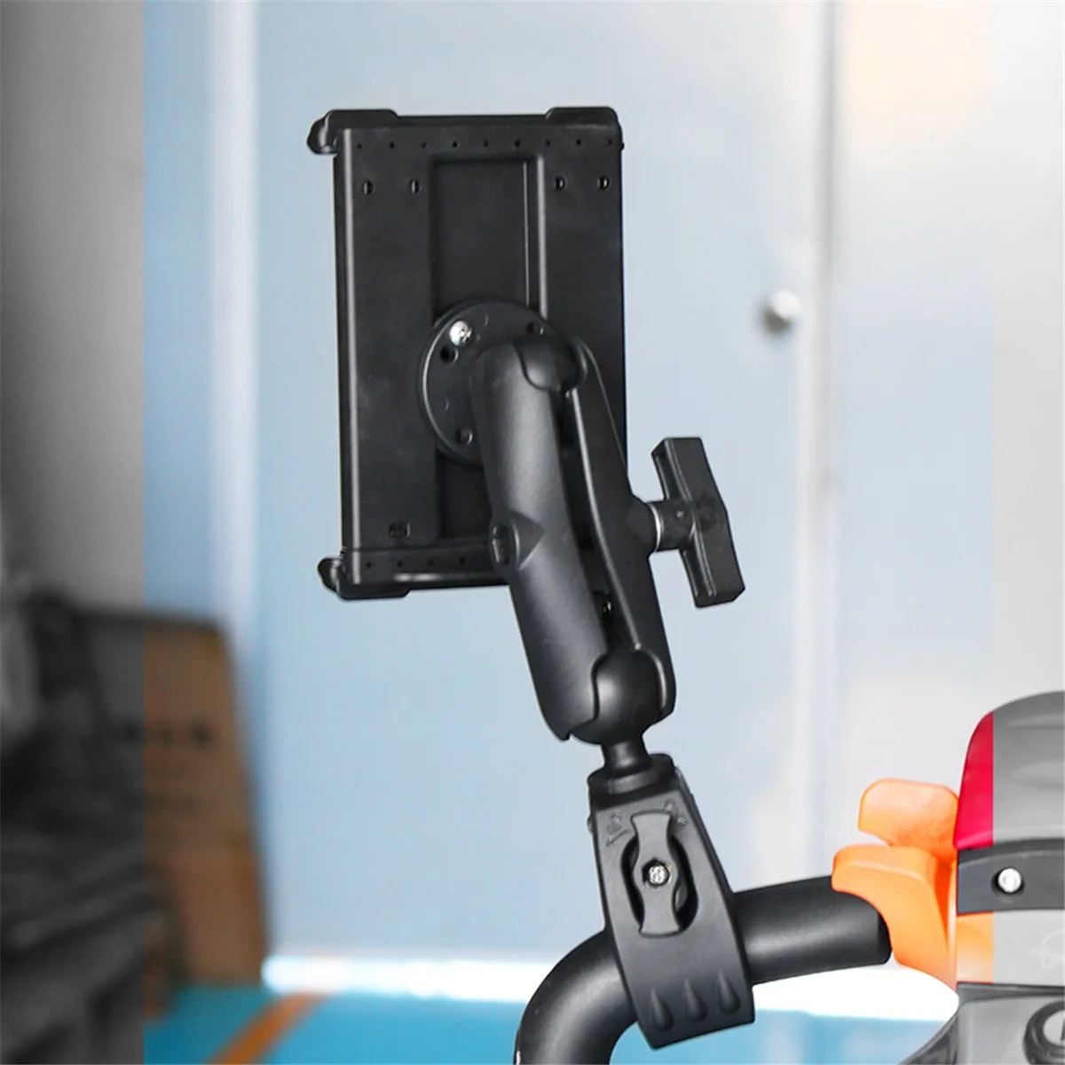 

BFYLW Industrial Rugged Tablet Tablet Holder for IPad Car Truck Vehicle Clip Matches AMPS Tablet Holder VIN-PBJ-06(A)