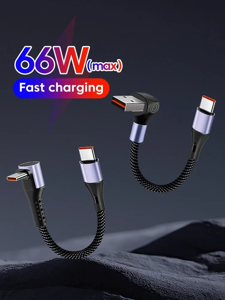 짧은 C타입-USB C 케이블, 고속 충전 데이터 케이블, 아이폰 15, 샤오미, 삼성, 화웨이, 보조배터리, 15cm