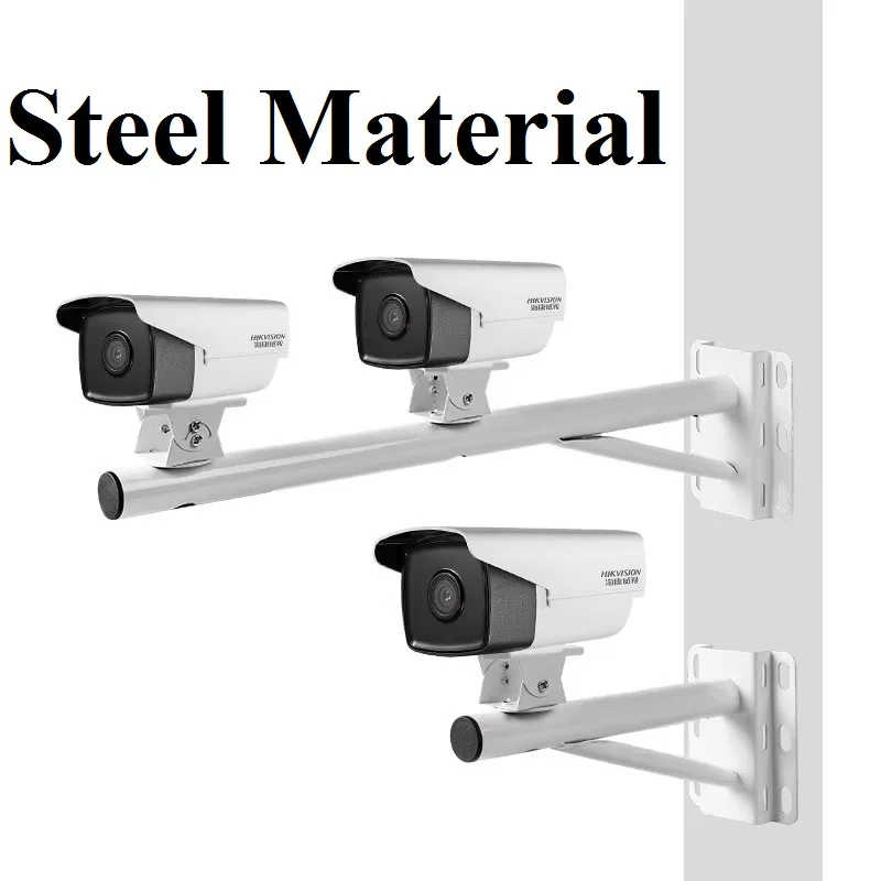 

Solar panel monitoring rod bracket, utility pole camera hoop, wall-mounted street lamp extension pole, PTZ Camera column hoop