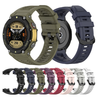 Silicone Band For Amazfit T-Rex 2 Strap Watchband Bracelet Accessories For Huami Amazfit T Rex 2 Replacement Wristband Correa