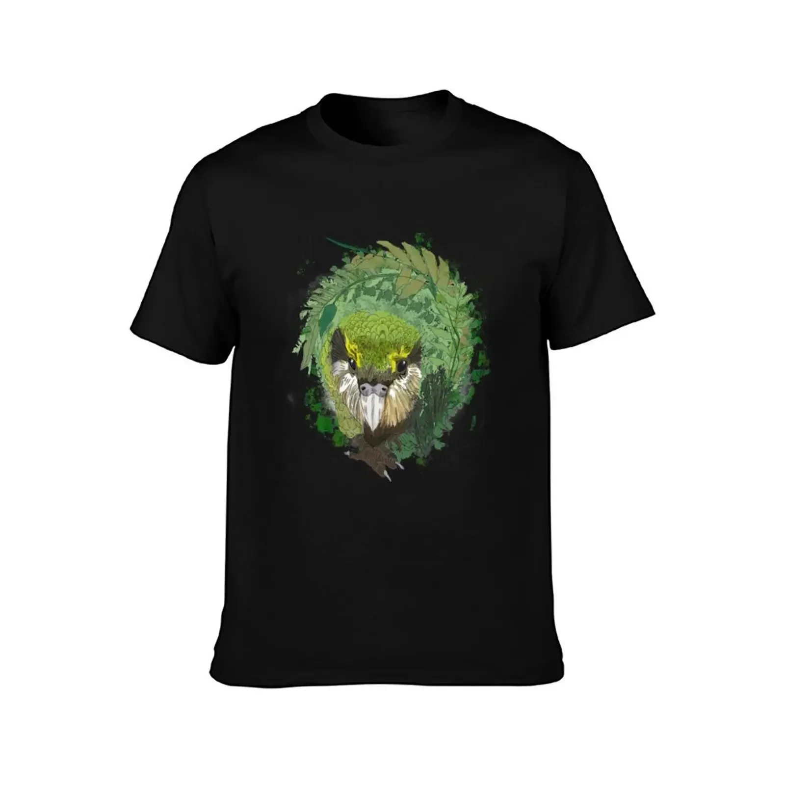 Kakapo (3) T-Shirt tshirts personalised Short sleeve tee t shirts men