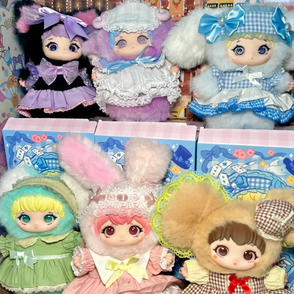 

Letsvan Lolita Secret Realm Tea Break Series Blind Box Backpack Pendant Collection Model Mysteriou Box Desktop Ornament Gift Toy