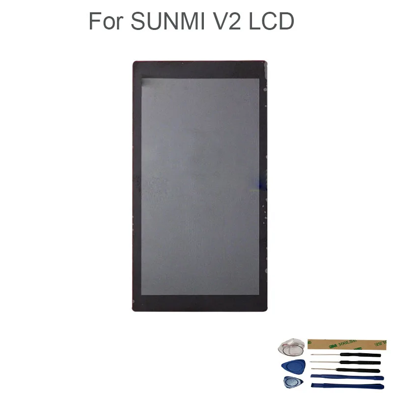 Original For Sunmi V2 LCD Display With Touch Screen Digitizer Assembly