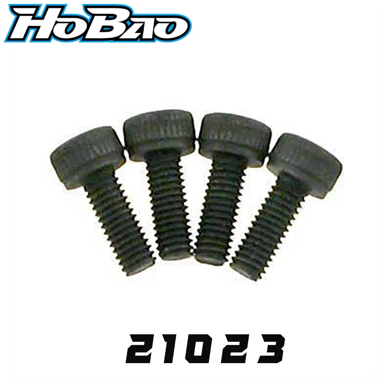 Original OFNA/HOBAO RACING 21023 Rear Cover Screw - M3x8, 4pcs For HYPER 21 Engine/MAC 21 Engine