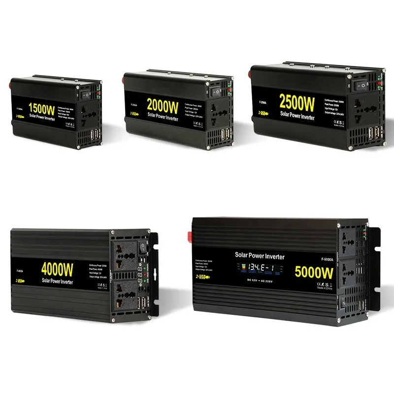 Convertitore sinusoidale modificato ad alta efficienza da 2500 W per energia solare