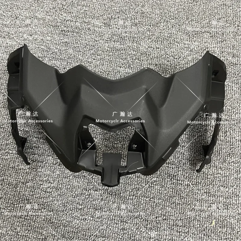 Suitable for Kawasaki Z900 2020-2021 Motorcycle Matte Black Accessories Front Upper Nose Lamp Fairing Cover Set ABS