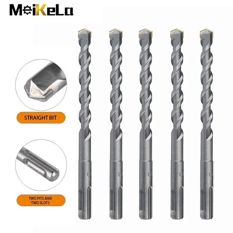 Meikela 1pc 10 12 Sds Plus Buraco Saw Perfuração 110 mm 160 mm Martelo Elétrico Brocas para Parede de Concreto Tijolo Alvenaria