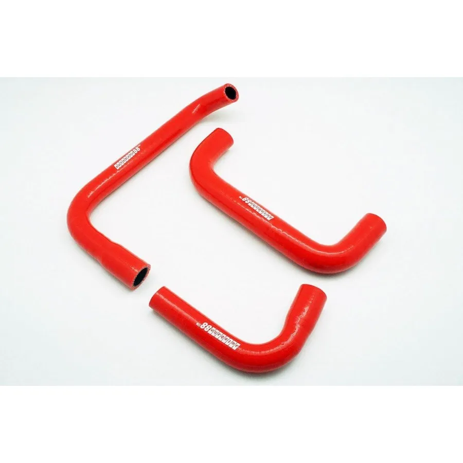 طقم خرطوم سيليكون لتنفس المحرك لـ 19892002 Nissan Skyline GTR R32 R33 R34 RB26DETT BNR32 BCNR33 BNR34 لون أحمر عالي الأداء