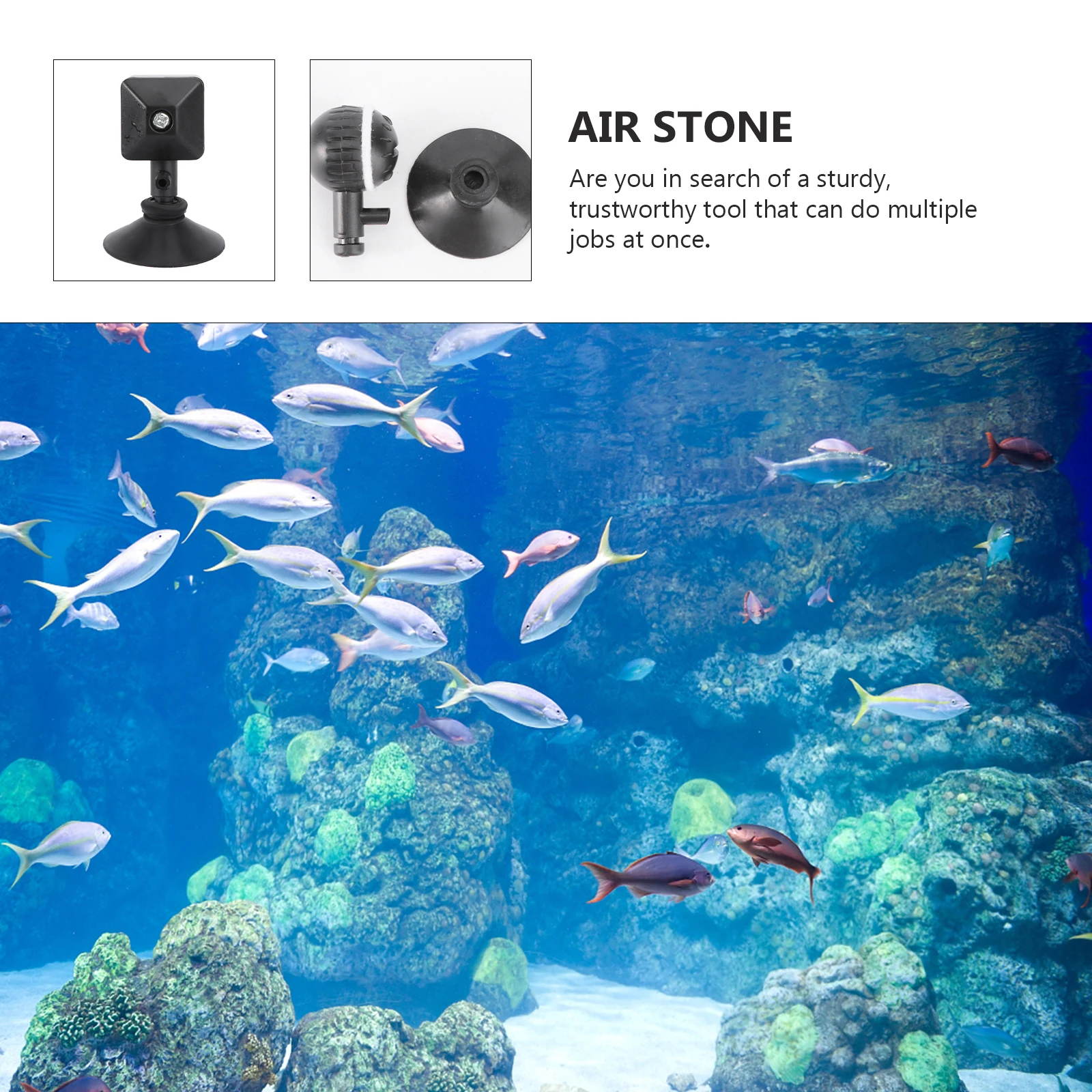 

4pcs Pump For Aquarium Fish Tank Oxygen Bubble Air Stone Disc Diffuser Air Stone Disc Bubbler For Pet Supplies