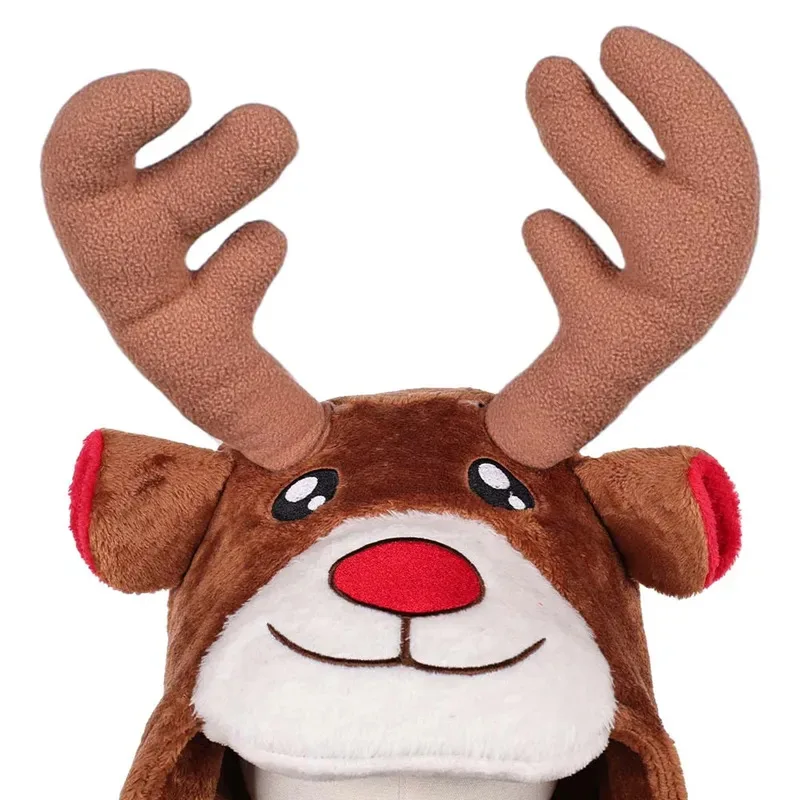 CyChristmas Cosplay Reindeer Jumpsuits Pakaian Coklat Untuk Anak-anak Pesta Penyamaran Permainan Peran Kostum Halloween Pakaian Karnaval Setelan