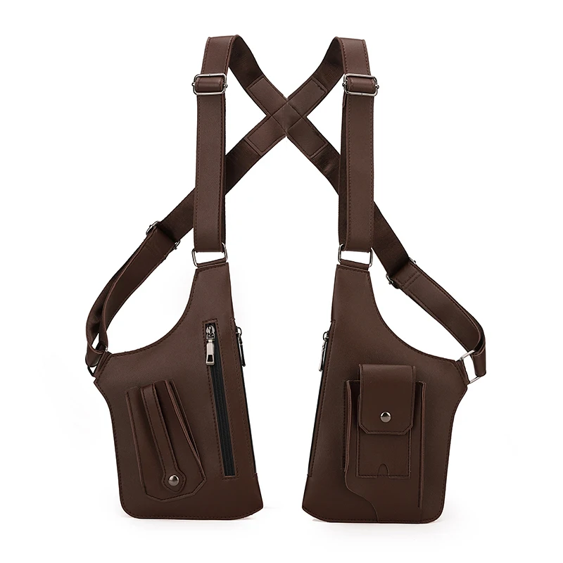 Taktische Outdoor-Brusttasche, Taktische Angeltasche, Outdoor-Sport-Brusttasche, Mehrzweck-Taktische Westentasche für Herren – Detail 13