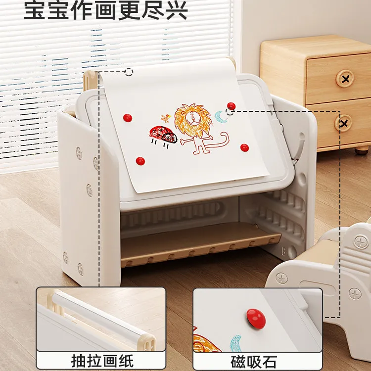 Cross-border manufacturers children's building block table children's building block table multi-functional game table d