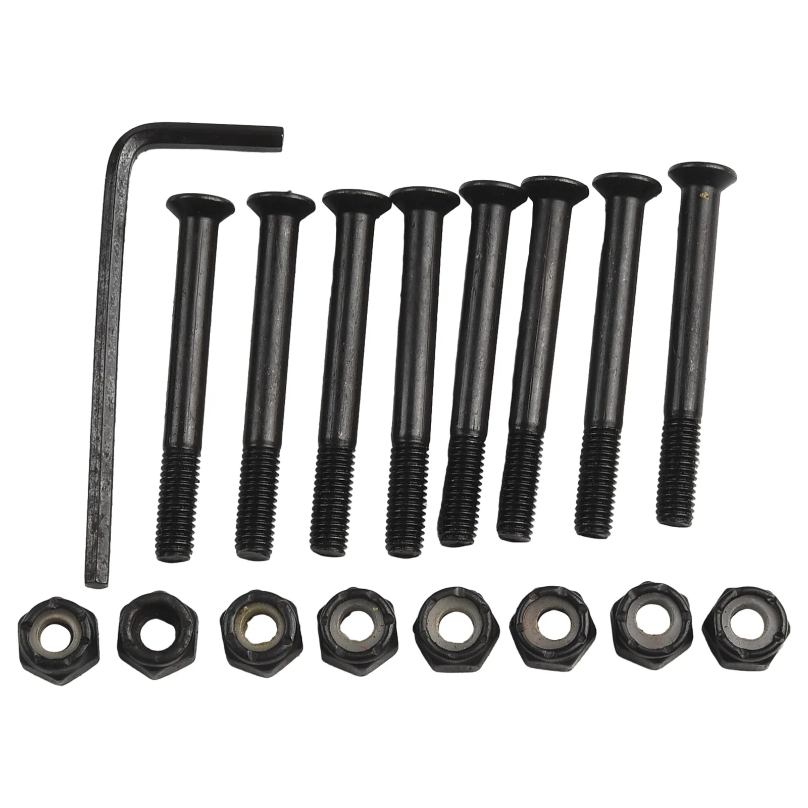 Strong Carbon Steel For Skateboard Truck Mounting Bolts For Enhanced For Skateboard Longboard Surfboard Stability